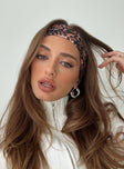 The Juney Headband Leopard