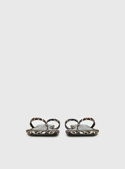 Billini Tove Sandals Leopard Satin