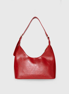 Lacen Shoulder Bag Dark Red