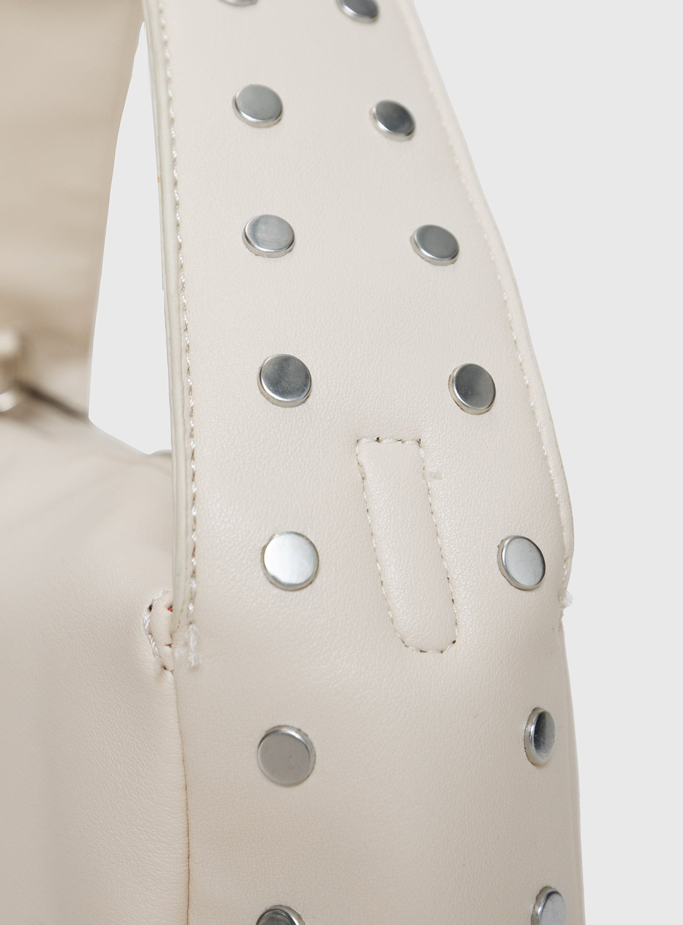 Shepherd Faux Leather Bag Cream