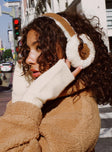 Crasey Ear Muffs Brown