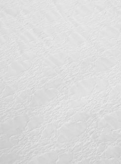 Nellie Scarf White Lace