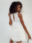 product Princess Polly Asymmetric Neckline  Lakeisha Mini Dress White