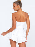 The Rolla Romper White Lower Impact