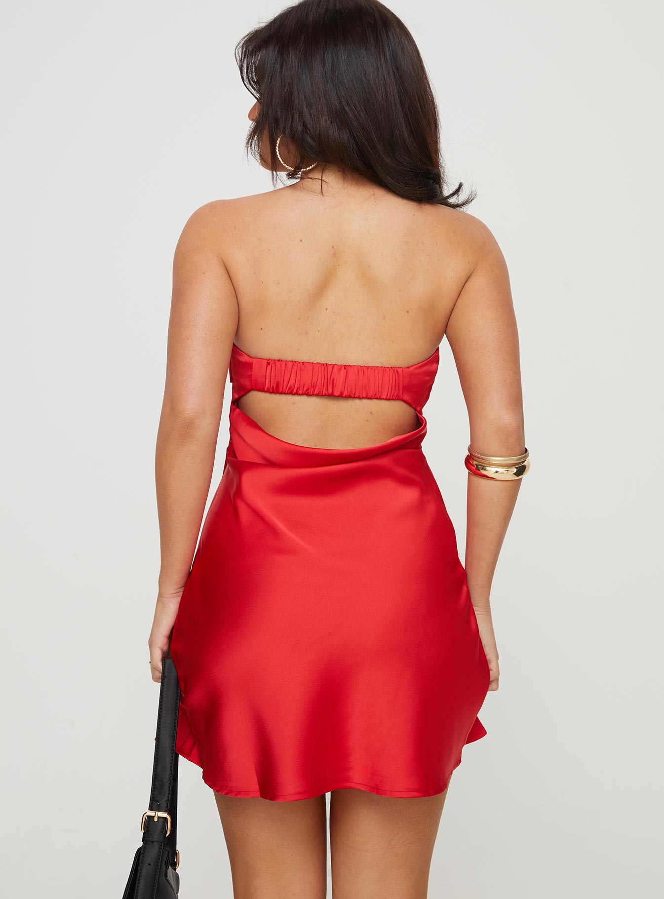 Petite red dresses on sale