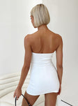 product Princess Polly Square Neck  Edwina Tube Mini Dress White