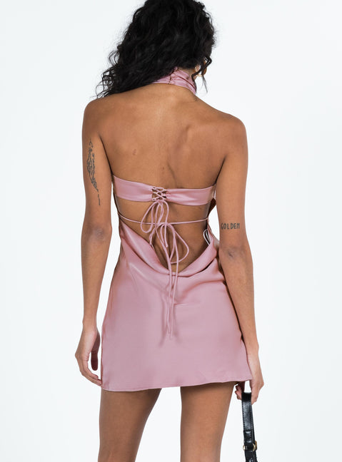 product Princess Polly Asymmetric Neckline  Take Me Back Mini Dress Purple