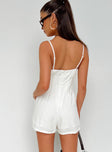 Hawley Romper White