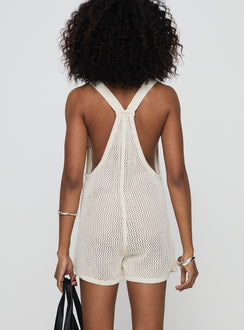 Gordes Playsuit White