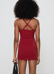 Wandella Mini Dress Red