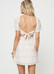 product Princess Polly Square Neck  Summer Nights Mini Dress White Floral