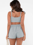 Arabella Short Set Grey Petite