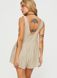 Mackellar Romper Beige