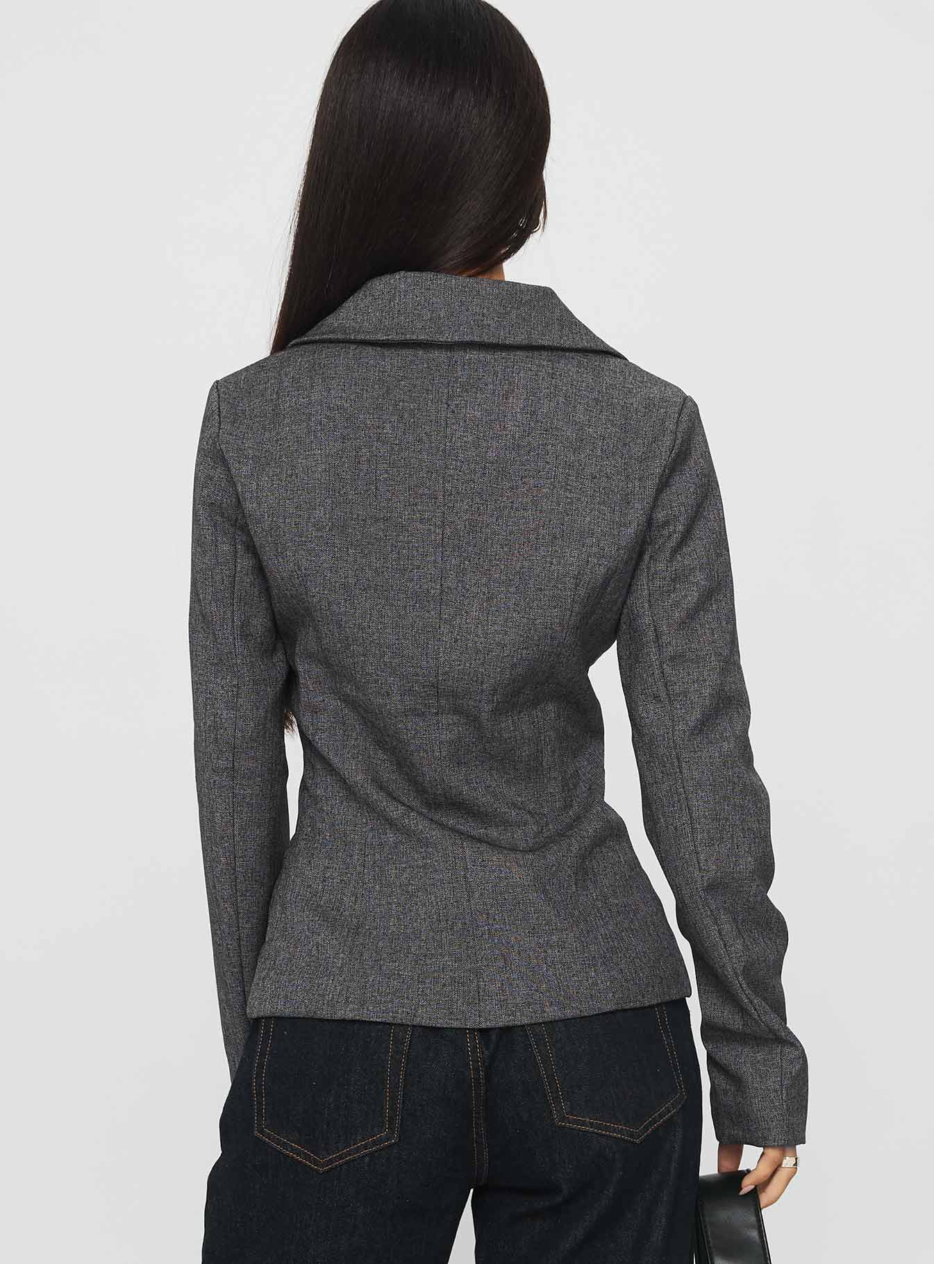 Holley Tweedle Jacket Grey