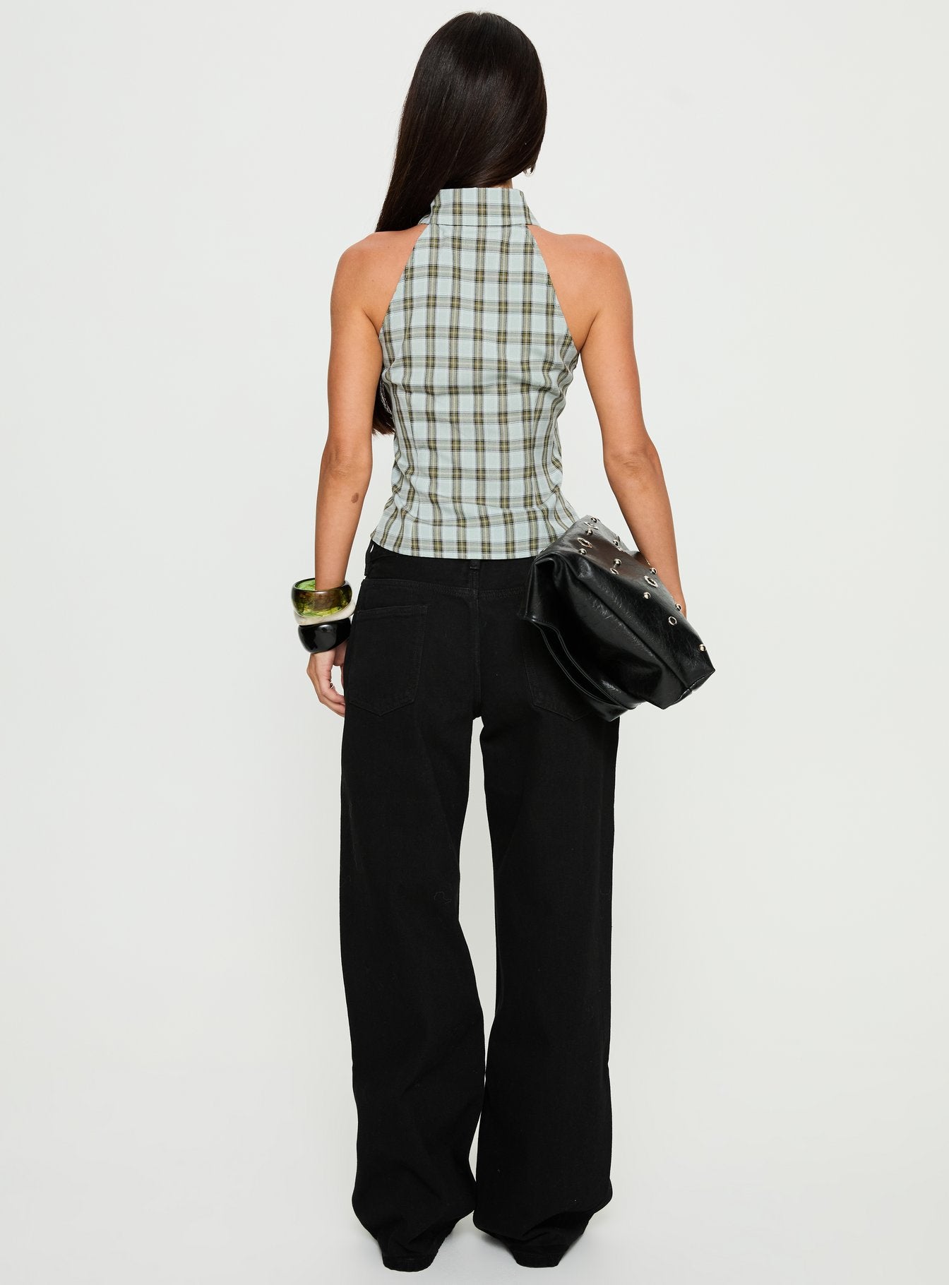 Serenitia Mid Rise Relaxed Jeans Jet Black