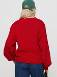 product Harmony Sweater Red Princess Polly  Long 