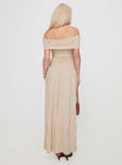 Field Of Dreams Maxi Dress Oatmeal