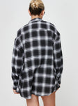 product Princess Polly  Waver Shirt Black / White Check