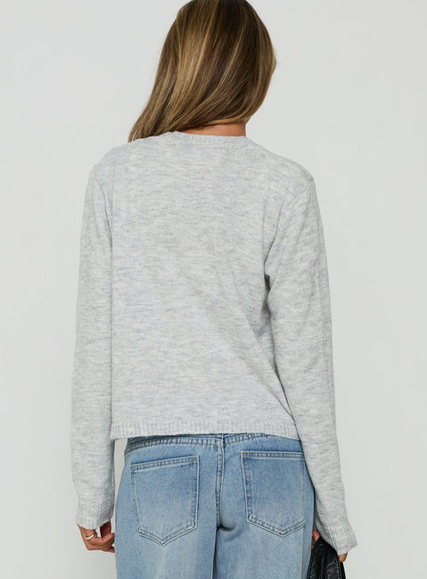 Denmark Cardigan Grau