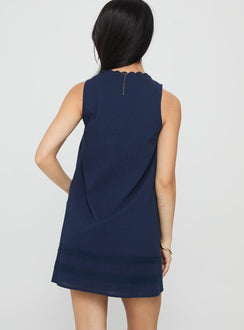 Alanah Mini Dress Navy