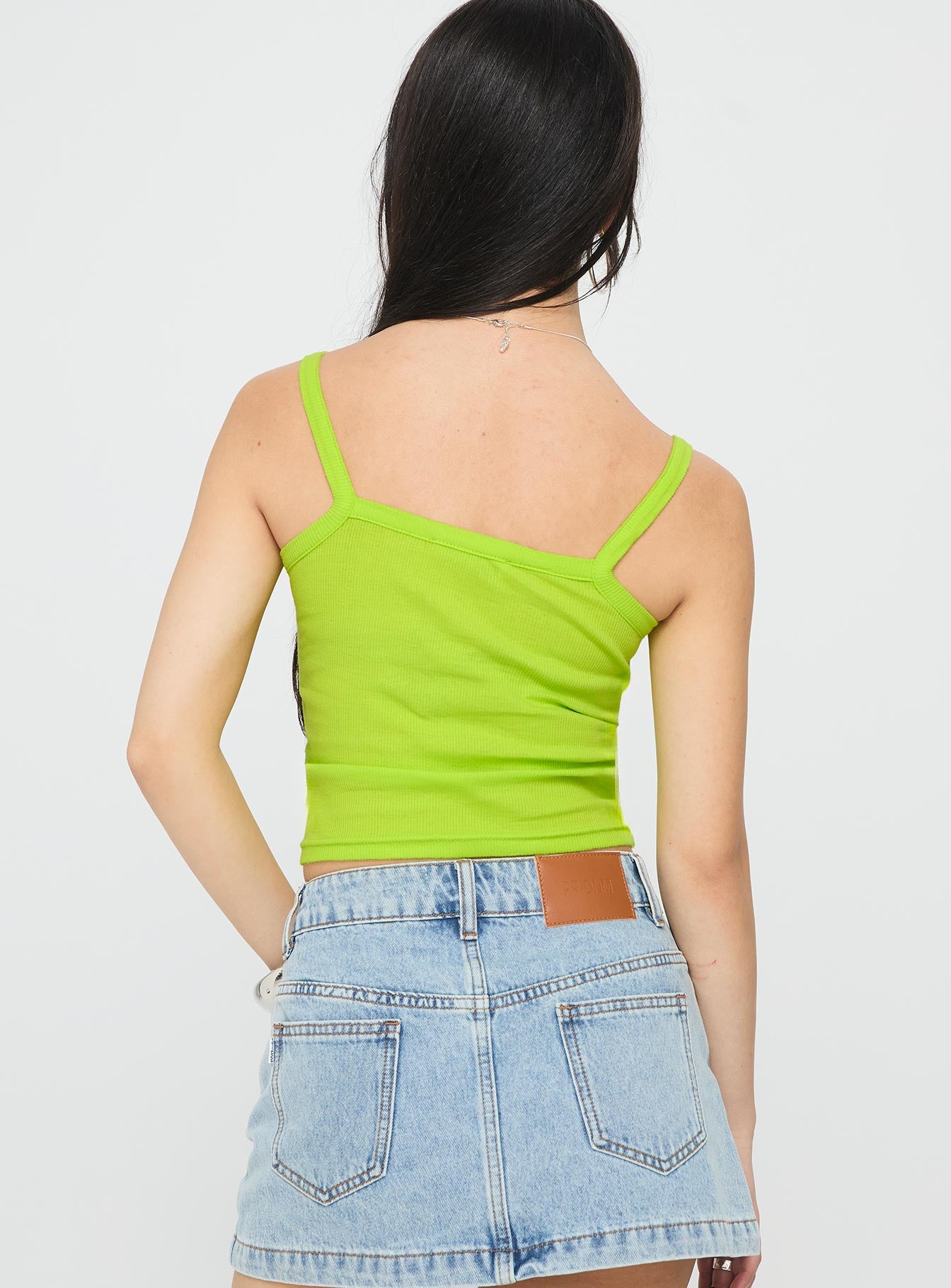 California 97 Sport Graphic Top Green