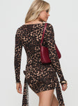 Glory Mini Dress Leopard