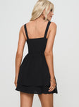 Puntine Mini Dress Black