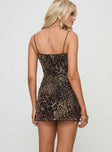 Sugar Mini Dress Leopard