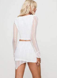 Neroli Frill Set White