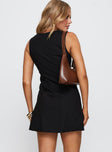 Common Sense Mini Dress Black