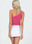 Iconic Cargo Mini Skirt White Tall Princess Polly  Mini 