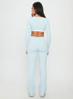 Sunday Session Active Flare Leg Pant Blue