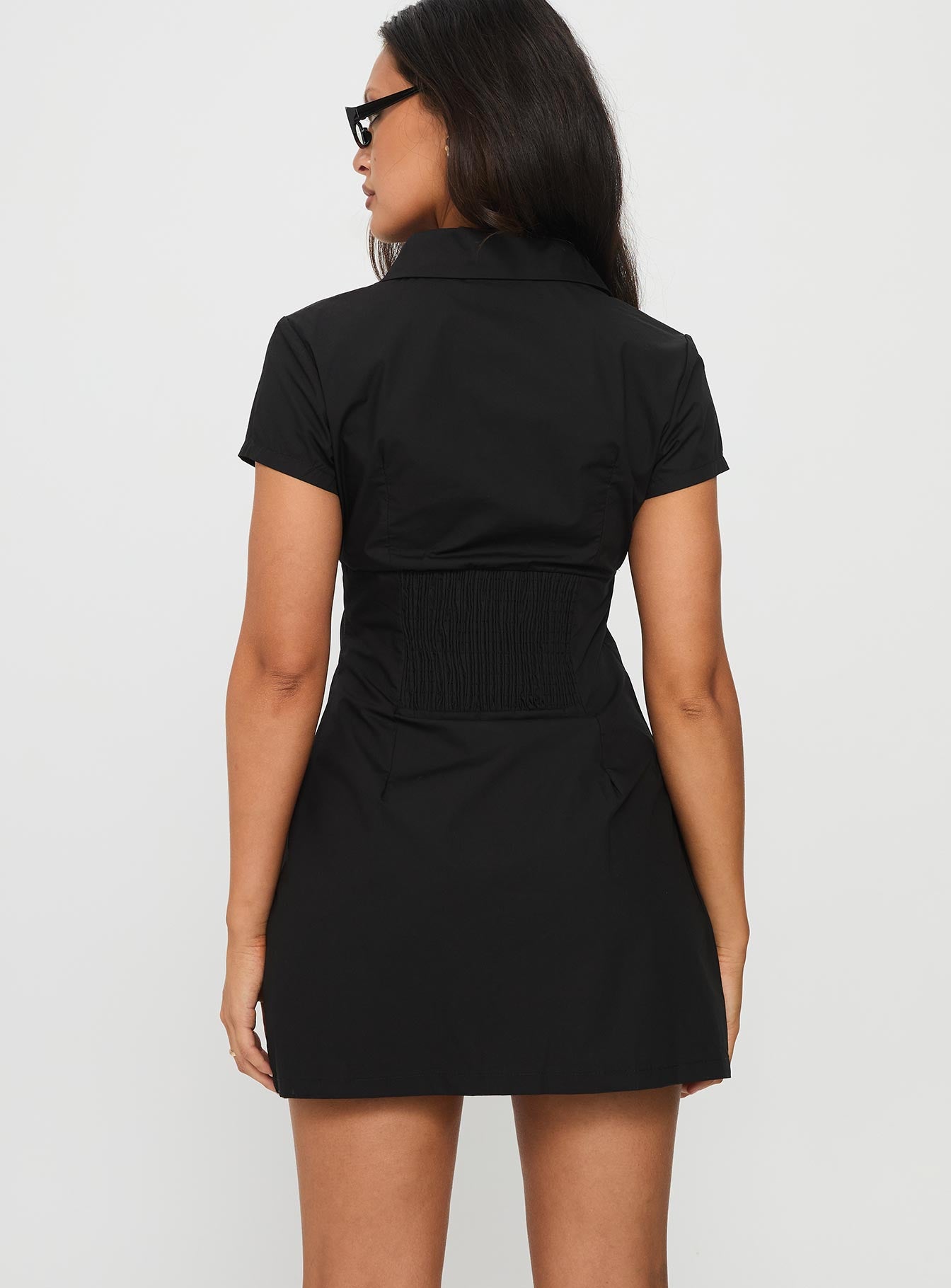 Motley Mini Dress Black