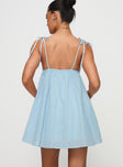 Pavlos Mini Dress Light Blue