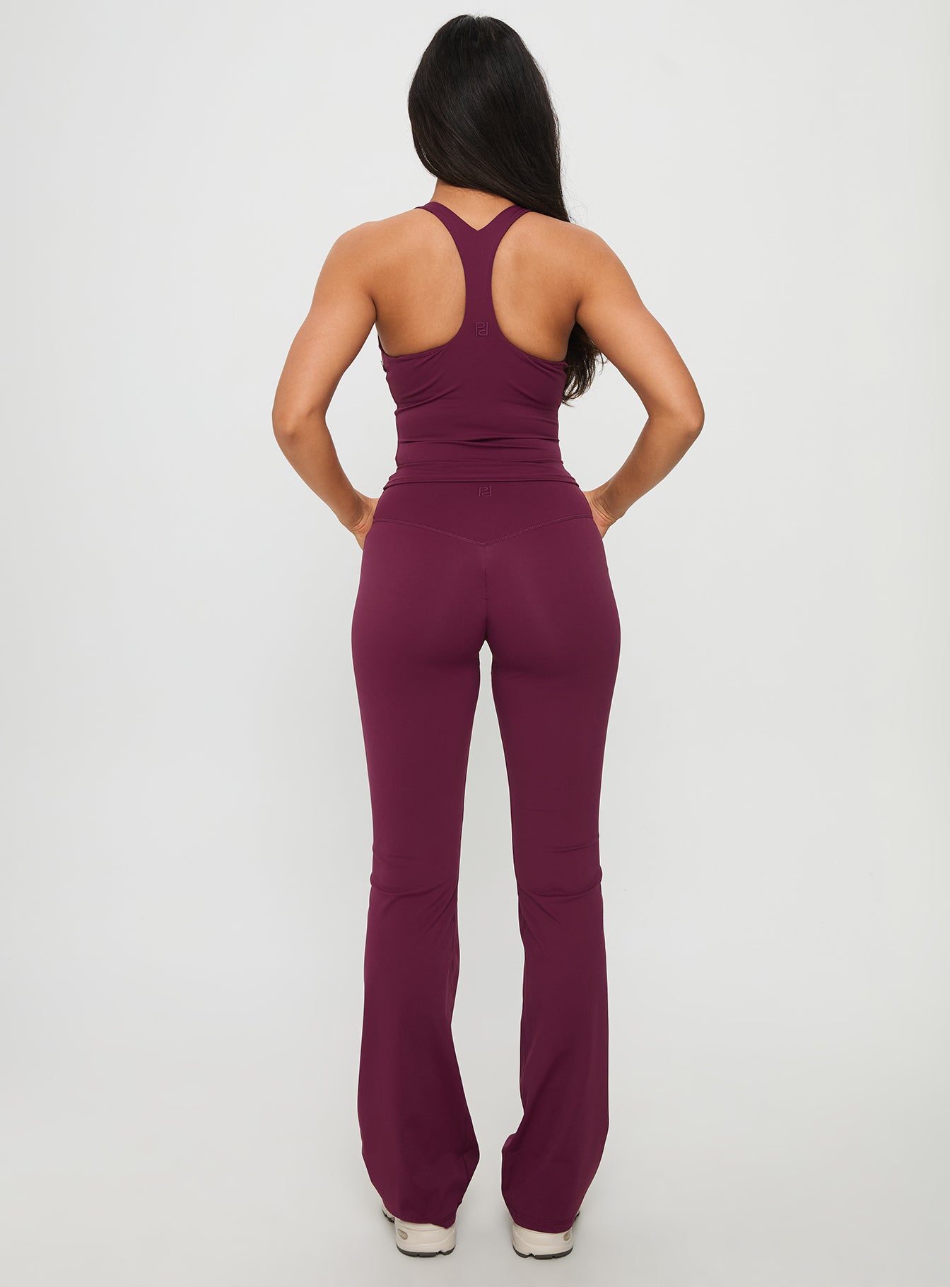 Sunday Session Active Flare Leg Pant Plum
