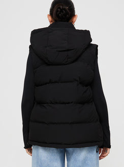 Dream Puff Technical Puffer Vest Black
