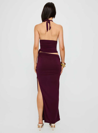 princess polly baby blue dress Compelling Style Plum Purple Strapless A Line Maxi Dress