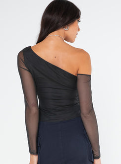 product Princess Polly Full Sleeves High Neck  Manesh Long Sleeve Top Black