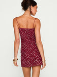 Sugar Mini Dress Red Polka