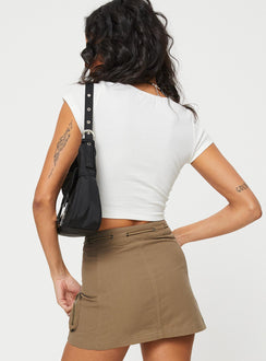 product Princess Polly Short Sleeves Square Neck  Zinser Top White