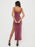 product Princess Polly Square Neck  Carboni Maxi Dress Mauve