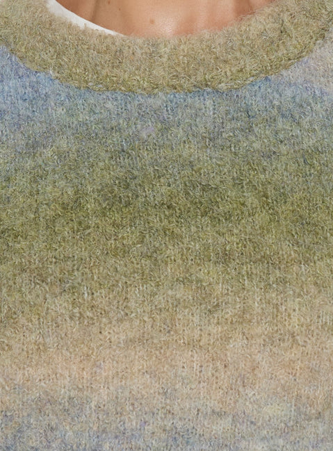 Loyalty Knit Jumper Ocean Moss