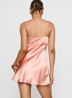 Fiery Feelings Mini Dress Pink