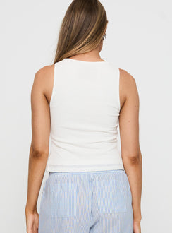 Lantau Tank Top White