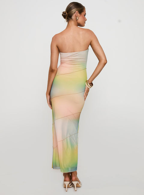 Luela Maxi Dress Tie Dye Multi