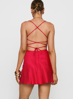 Celena Mini Dress Red