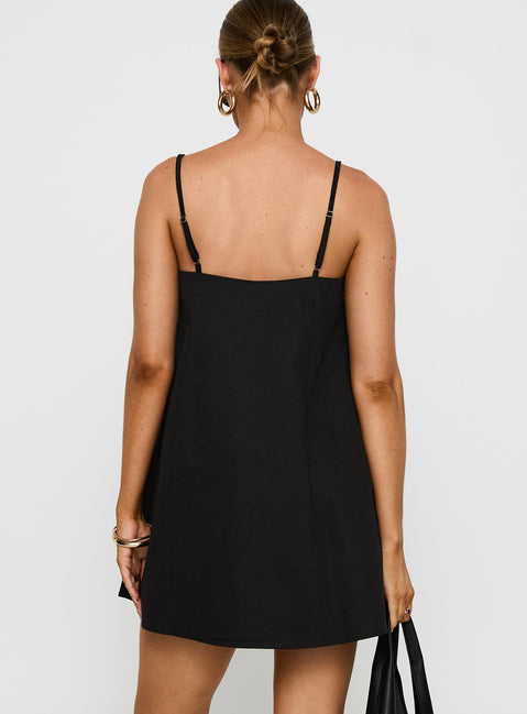 Belong Together Mini Dress Black