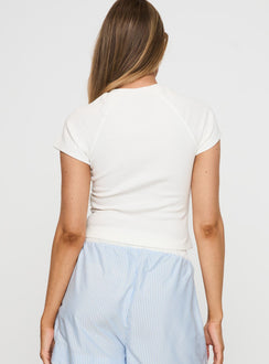 Breakfast Buffet Sleep Tee White