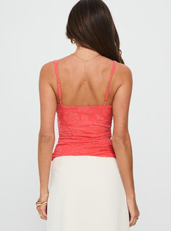 Attention On Me Top Orange