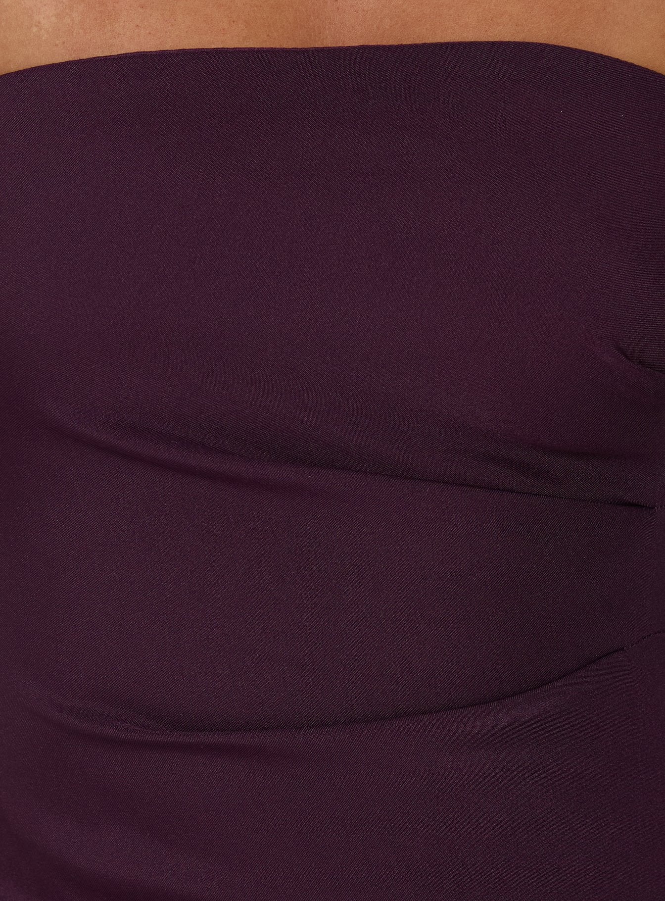 Lulita Strapless Maxi Dress Plum
